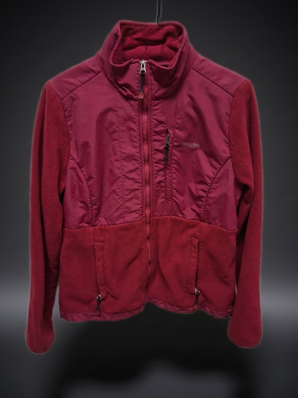 Calvin Klein Performance Raspberry Zip Jacket